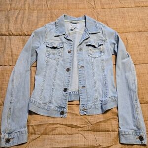 Abercrombie & Fitch Light Blue Jean Jacket